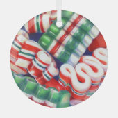 LINT SNOEP Glazen Cirkel Ornament (Voorkant)