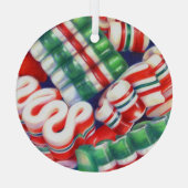 LINT SNOEP Glazen Cirkel Ornament (Achterkant)