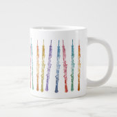 Lint van oboes jumbo mok (Rechts)