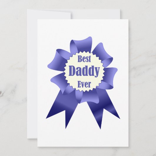 Lint voor beste daddy ooit winnaar voor vader aankondiging (Voorkant)