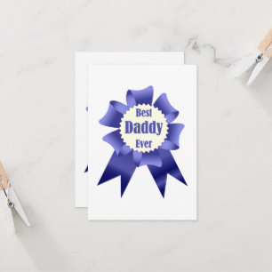 Lint voor beste daddy ooit winnaar voor vader kaart