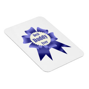 Lint voor beste daddy ooit winnaar voor vader magneet