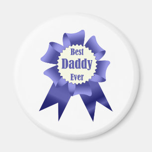 Lint voor beste daddy ooit winnaar voor vader magneet