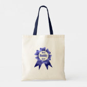 Lint voor beste daddy ooit winnaar voor vader tote bag (Achterkant)