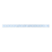 Lint wit en blauw Damask Pattern (Voorkant)