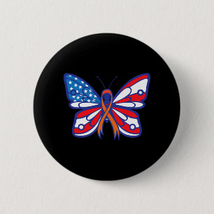 Lintbloedkanker Bloedkanker Bewustzijnslint Amerik Ronde Button 5,7 Cm