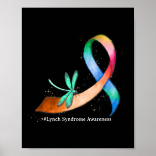 Linten Libellevormig Lynch Syndroom Bewustzijn Ges Poster