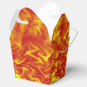 Linten van Fire Favor Box Bedankdoosjes (Geopend)