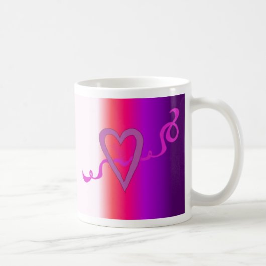 Linten van Liefde Koffiemok (Rechts)