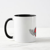 L'Intérieur Noir De La Mug De Café, Très Bon (Gauche)