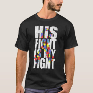 Lintje Raadsel Autisme Haar Strijd Is Mijn Strijd T-shirt