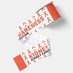 Lintkanker bewustzijnspatroonlint grosgrain lint