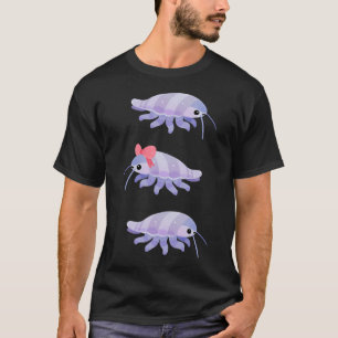 Lintworm reuzen isopod t-shirt