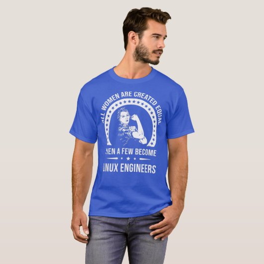 Linu Engineers voor vrouwen Linu Engineer T-shirt (Voorkant volledig)