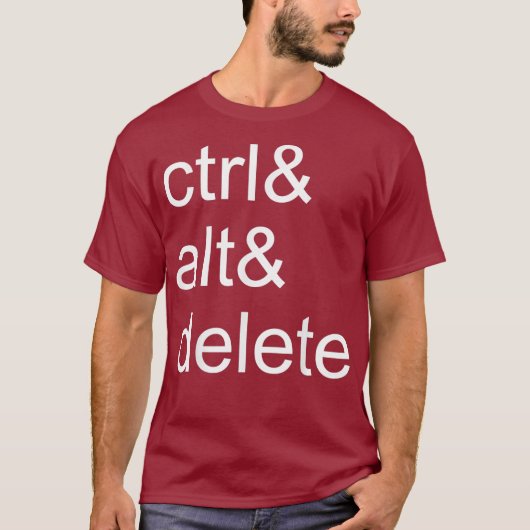 Linu System Admin Systems Administrator Control T-shirt (Voorkant)