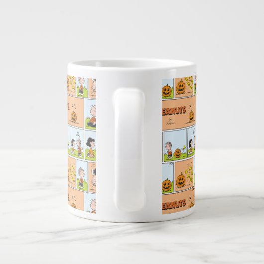 Linus & Lucy | Zingende Jack-O-Lantern Extra Grote Beker (Achterkant)
