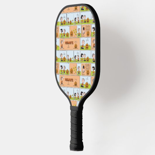 Linus & Lucy | Zingende Jack-O-Lantern Pickleball Paddle (Links)