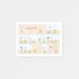 Linus & Lucy   Zingende Jack-O-Lantern Post-it® Notes