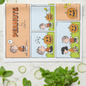 Linus & Lucy | Zingende Jack-O-Lantern Theedoek (Gevouwen)