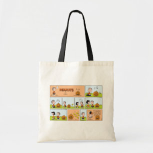 Linus & Lucy Zingende Jack-O-Lantern Tote Bag