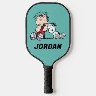 Linus vergeleken met Snoopy's oor Jouw namen toe Pickleball Paddle