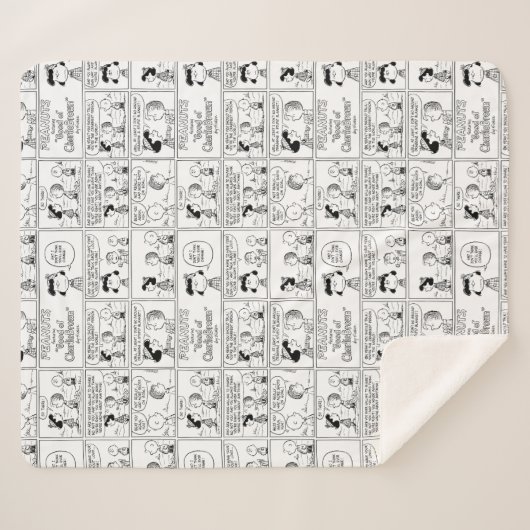 Linus vertelt Lucy dat ze Crabby is Sherpa Deken (Voorkant (horizontaal))