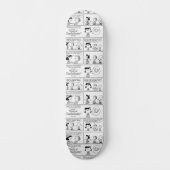 Linus vertelt Lucy dat ze Crabby is Skateboard (Voorkant)