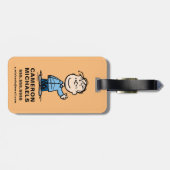 Linus Waving Bagagelabel (Achterkant horizontaal)