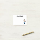 Linus Waving Post-it® Notes (Op bureau)