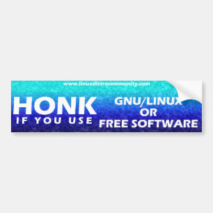 Linux Distro Community Bumpersticker