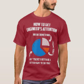 Linux Fish Windows Funny Tech Humor T T-shirt (Voorkant)