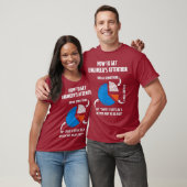 Linux Fish Windows Funny Tech Humor T T-shirt (Unisex)