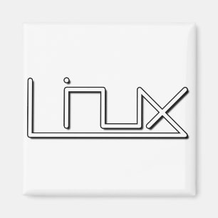 Linux (glad) magneet