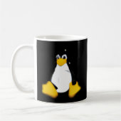 Linux grijs klein koffiemok (Links)