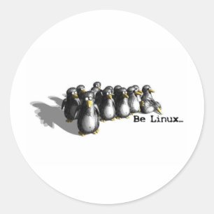 Linux-groep Ronde Sticker