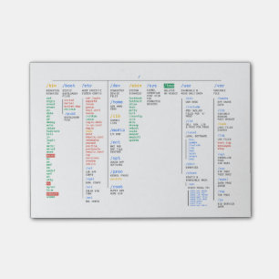 Linux-hoofdmap Post-it® Notes