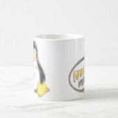 LINUX INSIDE Tux the Linux Penguin Logo Koffiemok (Center)