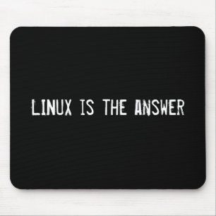 LINUX is het antwoord Muismat