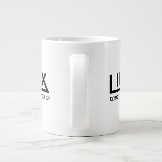 Linux Jumbo Beker (Achterkant)