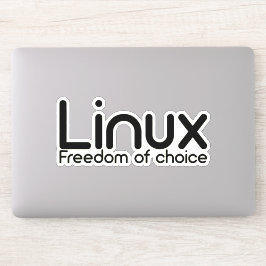 Linux - keuzevrijheid sticker