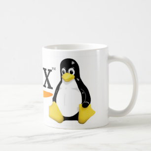 Linux-Logo met Tux-producten Koffiemok