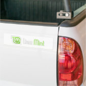 Linux Mint Bumpersticker (Op Truck)