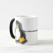 Linux-Mok Magische Mok (Voorkant links)