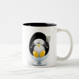 Linux-Mok Tweekleurige Koffiemok