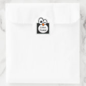 Linux Penguin Lijst aangepaste tekst Sticker (Tas)