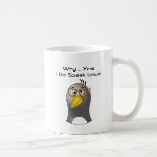 Linux Penguin Nerd Mok