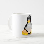 linux-pinguïn-tux koffiemok (Voorkant links)