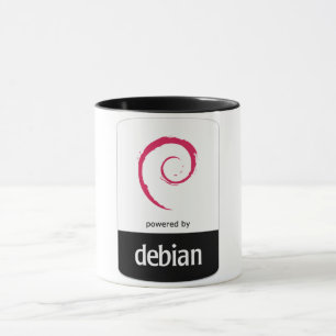 Linux — Powered by Debian Mok