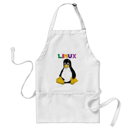 Linux-producten en -Design! Standaard Schort (Voorkant)