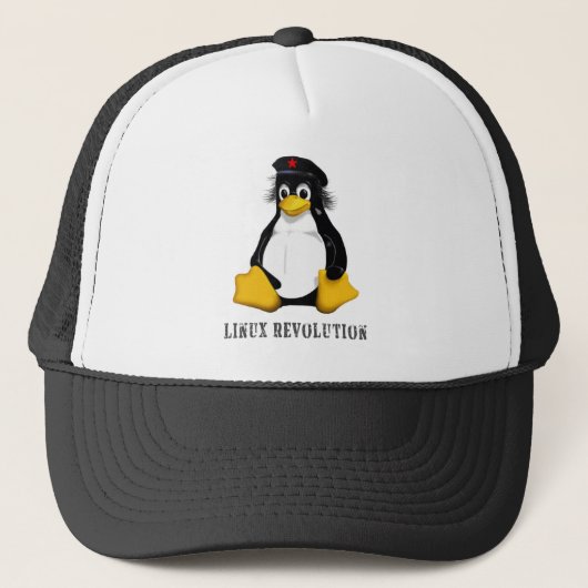 Linux-revolutie Trucker Pet (Voorkant)